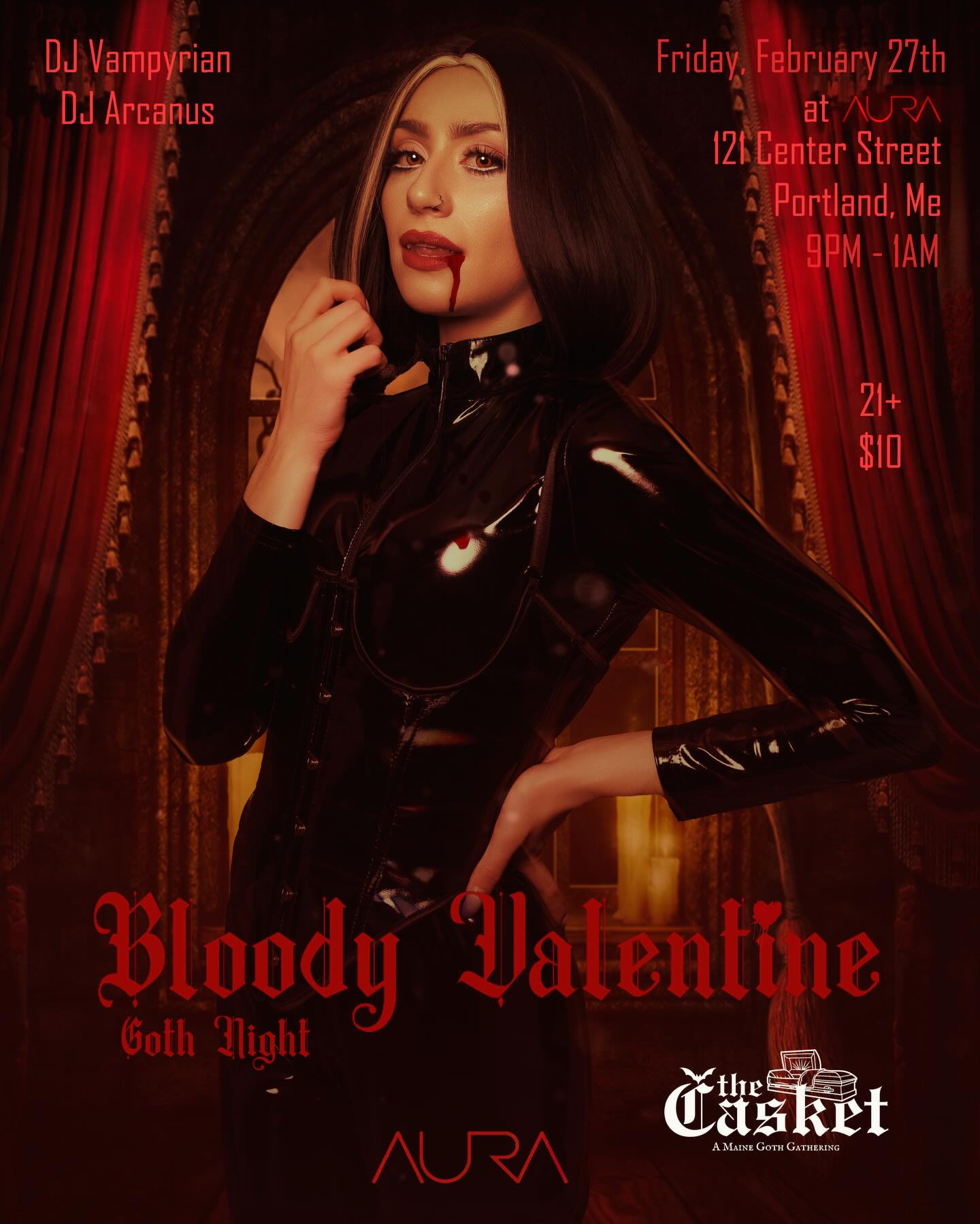 The Casket – Bloody Valentine: LIVE in Portland, ME – February 27